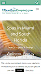 Mobile Screenshot of miamispacoupons.com